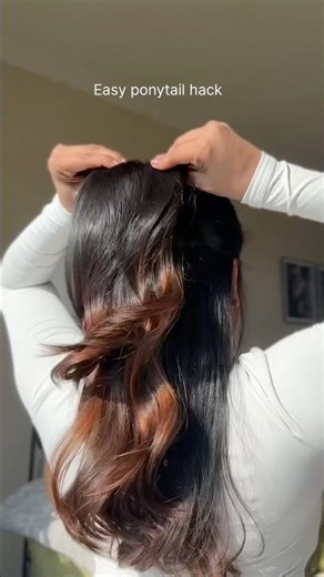 Easy hair hack #hairstyle #hair #shorts #youtubeshorts #trending #viralshort #fyp