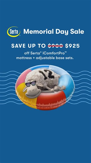 Save up to $625 on Serta® Perfect Sleeper X™mattress adjustable base sets. Shop the Memorial Day Sale. | Serta Mattress