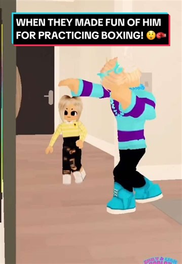 WHEN THEY MADE FUN OF HIM FOR PRACTICING BOXING! 😲🥊 | 🏡 Roblox Story #BerryAvenue #Roblox #Boxing #fy #fyp #foryou #foryoupage #viral