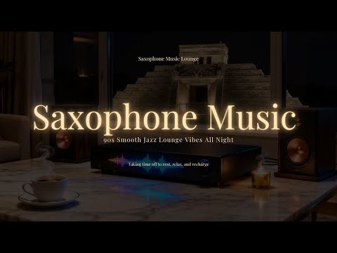 Saxophone Smooth Jazz Live | 90s Jazz Radio | Relaxing Saxophone Music for Work & Chill
