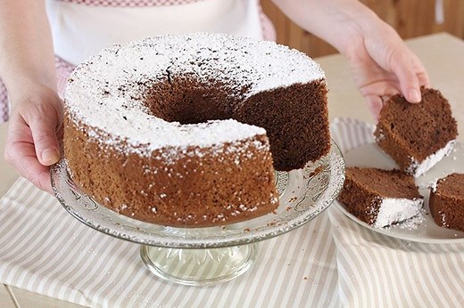 Chiffon cake al cioccolato - Fatto in casa da Benedetta