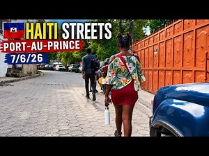 Haiti Port-au-Prince streets today Monday July 6, 2026