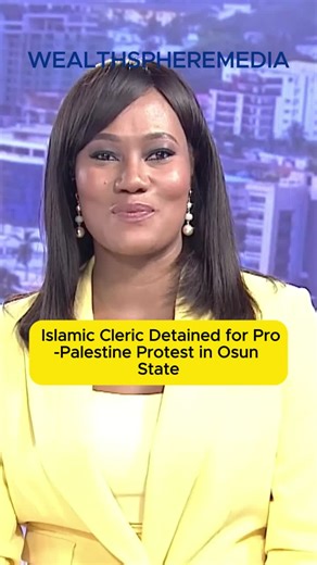 Islamic Cleric Arrested During Pro-Palestine Protest