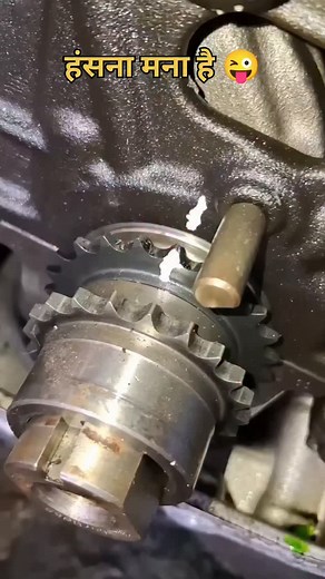 Car timing chain marking #comedy #car #mechanical #mechanic | Faiyaz Car Mechanic
