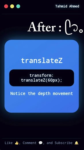 CSS translateZ vs Flat UI 🔥