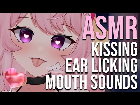[ASMR] Catgirl Sounds🐱Mouth sounds, Licking, Kissing, Purring & more!