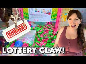 Mystery Lottery Ticket Claw Machine in Tokyo! (We Got SO LUCKY!)