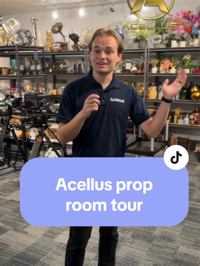 Come behind the scenes into the Acellus prop room, where teachers can build the sets you see in class. #acellus #acellusacademy #onlineschool #homeschool