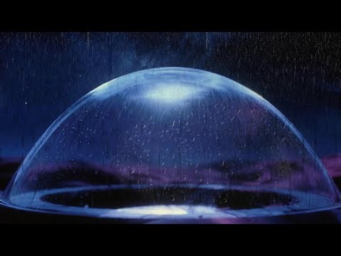 Alien Night Rain Sounds for Deep Sleep | Space Ambience