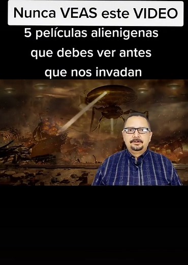 5 películas de ovnis y alienigenas que debes de ver antes que nos invadan #peliculas #peli #ovnis #alienigenas #invasion #extraterrestres #hollywood
