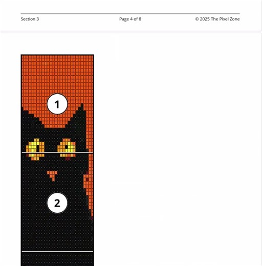 Hallows Cat Miyuki Beading Pattern Tutorial