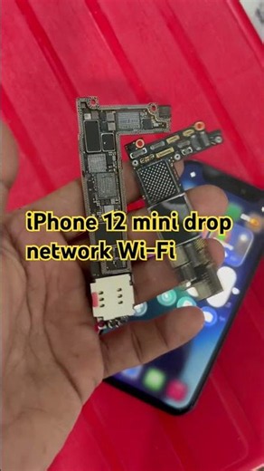 iPhone 12 mini network, Wi-Fi, not working Motherboard