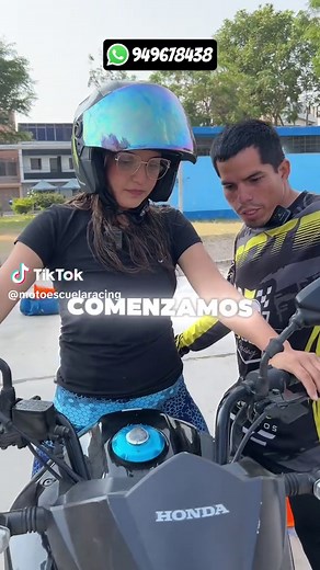Parte práctica de como salgo #manejacomoexperto #MotoescuelaRacing #AprendeAManejar #EscuelaDeManejoDeMotos #viral