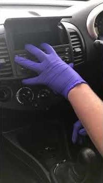 HOW TO REMOVE NISSAN MICRA CD PLAYER HEATING UNIT