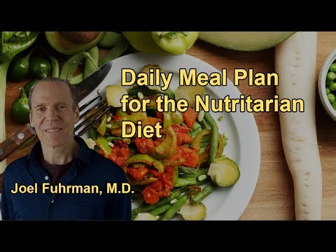 Daily Meal Plan for the Nutritarian Diet