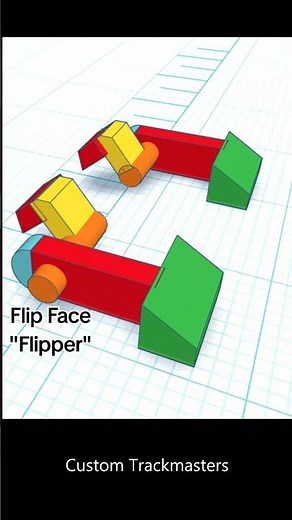Flip Face Flipper Thomas and Friends Trackmaster