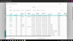 Calculating Items to Purchase, Produce, Transfer or Assembly is done in the same planning job