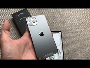 iPhone 12 Pro GRAPHITE unboxing