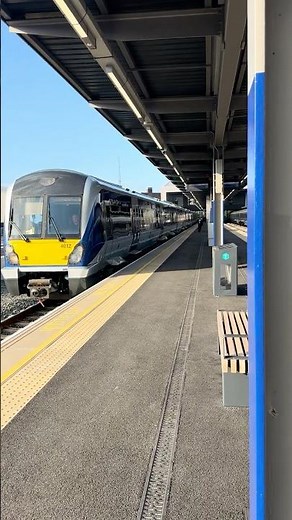 TRANSLINK TRAIN at GRAND CENTRAL STATION in NORTHERN IRELAND