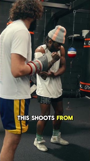 Working on keeping the elbows tight