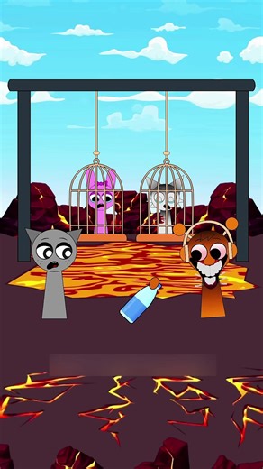 46K views · 899 reactions | Test IQ for Scary Wenda, Pinki, Vineria and Scary Oren - Incredibox Sprunki | Reel Minecraft animation | Facebook