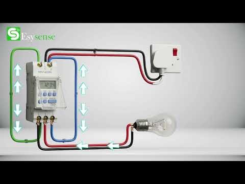 ESYSENSE Digital Timer | Wiring, Scheduling & Working Explained | Set 20 Automatic ON/OFF Programs