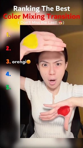 Ranking The Best Color Mixing Transition 😳💖 part2 #shorts #colormixing #transitionedit #trending