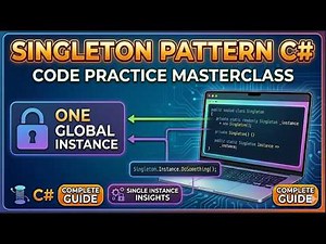 Singleton Design Pattern in C# 🔥 | Complete Tutorial with Code 🚀 | Step by Step with Code