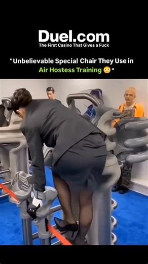 𝗞𝗻𝗼𝘄𝗹𝗲𝗱𝗴𝗲 𝗠𝗮𝘁𝗿𝗶𝘅 | 𝗙𝗮𝗰𝘁𝘀 𝗗𝗮𝗶𝗹𝘆 on Instagram: "Air hostess training includes a unique specialized safety chair designed to teach proper brace positions and emergency posture. Trainees practice how to secure themselves, protect their head and spine, and stay stable during rough landings or sudden turbulence. The chair simulates real aircraft seating angles and impact forces, helping crew members learn the safest body alignment for different scenarios. This hands-on trainin