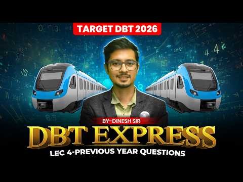 Previous Year Questions | Target DBT 2026| Lec-4 | IFAS