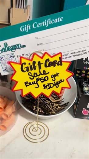 Valerie’s shaking the scratch-off bag — every purchase gets to pull one 👀 and you can score up to 50% OFF your entire purchase 🔥 ends tomorrow! Deals rolling right now: Buy a $50 gift card → get a $10 gift card FREE 🎁 Candles are 25% OFF 🕯️ Judy Blues $59.99 👖 $15 OFF any plaid shacket 🧥 Ends tomorrow, you guys. Don’t miss this. These deals are honestly wild. #ShopRedWing #WestEndDistrict #GoBrazen #HolidayShopping #ShopSmall #GiftLocal #WeekendVibes | Go Brazen