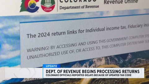 Colorado Department of Revenue says income taxes are now processing, announces new online tool