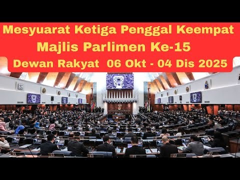 (LIVE) Sidang Parlimen 25/11/2025 - Sesi Petang