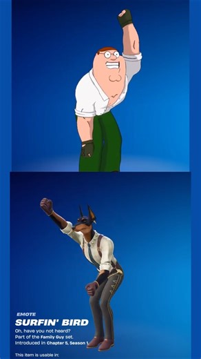 Fortnite DUKE & PETER GRIFFIN Skin Doing Funny Laughing Emotes Part 01