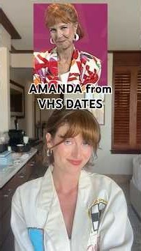 Amanda from VHS DATES #impression #comedyshorts #80s #dating #lipsync #vhsdates
