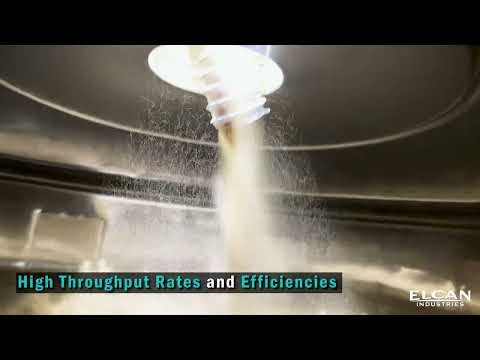 Sieving Machine for Dense Metal Powders - Sieving Bronze Powders - Elcan Industries