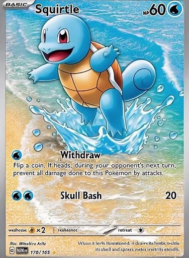 Squirtle Illustration Rare Pull! | Pokémon TCG Scarlet & Violet
