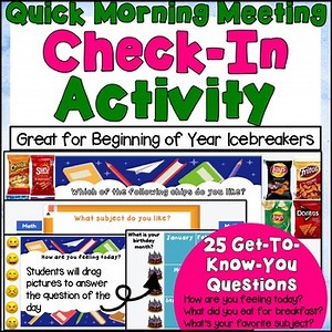 Digital "Get To Know You" Icebreaker Activity for  Distance Learning