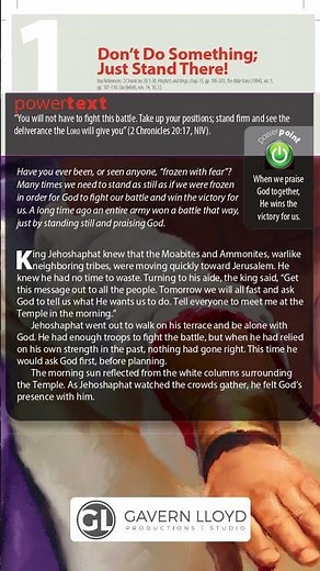 Q4 L1 | JUNIOR POWERPOINTS | Memory Verse | Powertext | #gracelink #sabbathschoollesson