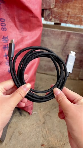 Cable de Tipo-C a HDMI, Cordón de Video 4K Ultra HD, Compatible con Cine en Casa, Consolas de Juegos, Dispositivos de Streaming, Transferencia de Datos de Alta Velocidad