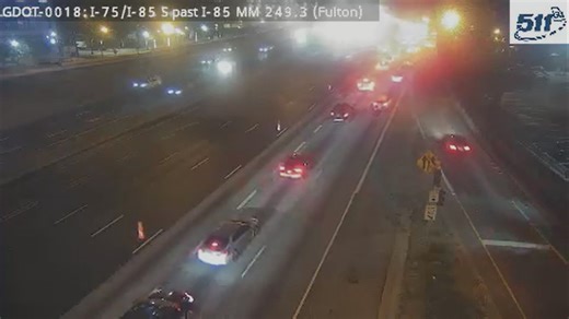 Major roadwork, lane closures causing massive delays on Downtown Connector in Atlanta