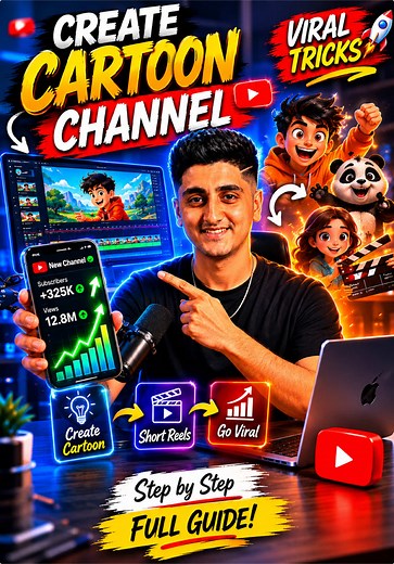 How to Start a Cartoon Channel in 2026 (Step-by-Step) #CartoonTok #TikTokCreator #CartoonVideos #ForYou #ViralTikTok