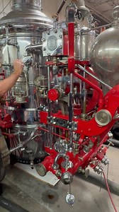 Sometimes ya just gotta have a little fun. Here we are using air pressure to run a 1907 American LaFrance Steam Fire Engine. | Los Angeles County Fire Museum