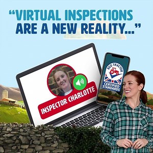 With on-site farm inspections on hold because of COVID-19, how are standards being checked? Emma finds out what Red Tractor have done to ensure food standards remain high during this pandemic. | Red Tractor