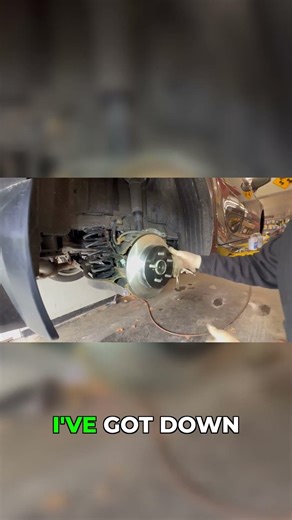 Adjusting Rear Emergency Brake Shoes Toyota Camry #shorts
