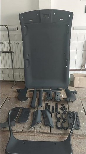 How to remove the headliner from Alfa Romeo 156