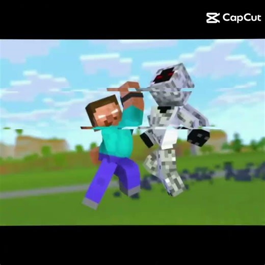 Monster School entity303 vs Herobrine is cooked 🥶💀 #shortsvideos #edit #minecraft