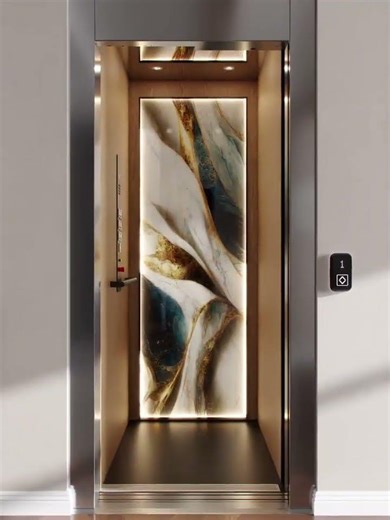 2 Speed Elevator Car and Landing Door System