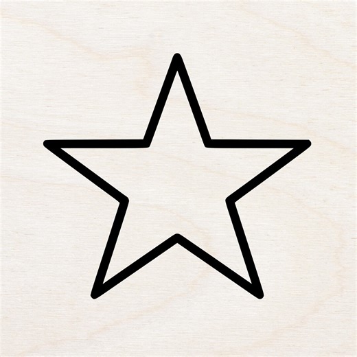 Star Outline SVG, Star SVG, Star Silhouette SVG, Simple Star Cut File, Five Point Star Svg, Star Cricut File, Star Clipart Svg - Etsy Australia