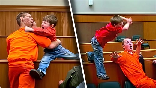 This shocking video captures one of the most intense and emotional courtroom moments you’ll ever witness—kids attacking the killers of their parents during a trial. In these real-life cases, children confronted the very people who took their parents' lives, and the consequences of their actions were nothing short of devastating. Watch as the unimaginable happens: teenagers and young adults lash out in court, driven by grief, anger, and a desperate desire for justice. What drives these children t